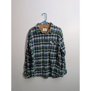 Legendary Whitetails Cotton Flannel Button Up Shirt XL hunting